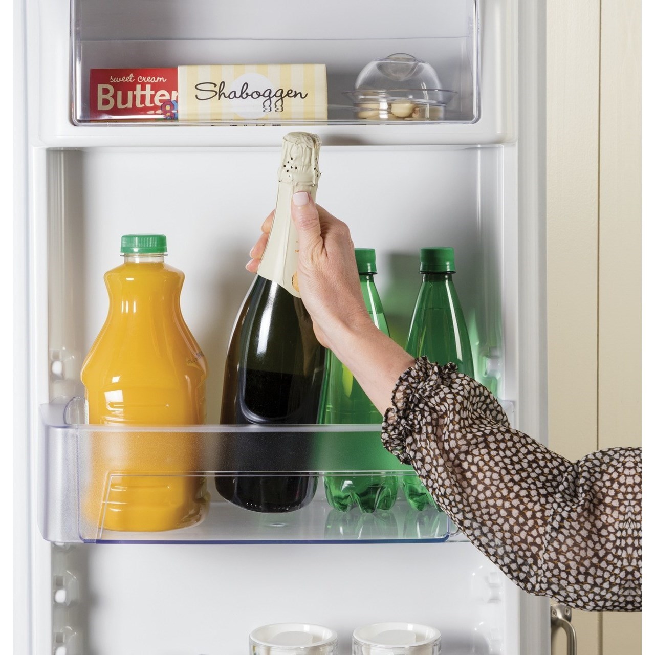 Ge 21.8 side store by side refrigerator